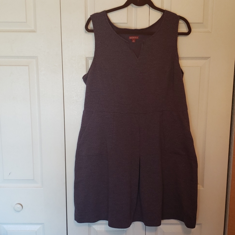 Merona purple dress size 18